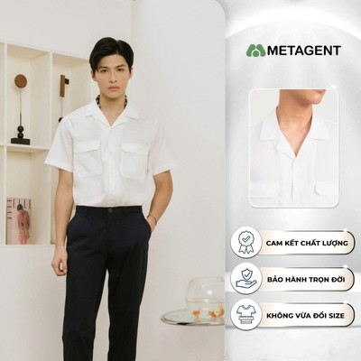 Áo sơ mi Uri nam dáng Regular Metagent MS 16E3961