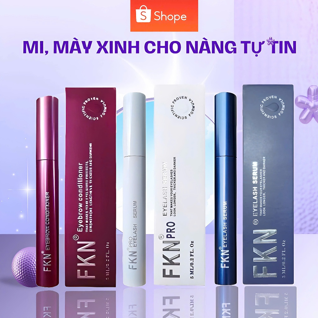 Dưỡng mi, mày fkn pro 5ml FKN Pro Eyelash Serum