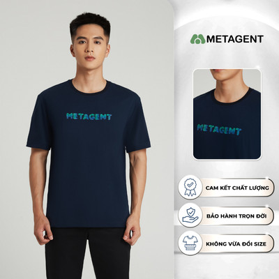 Áo thun nam dáng Regular Fit METAGENT MS 57E3593