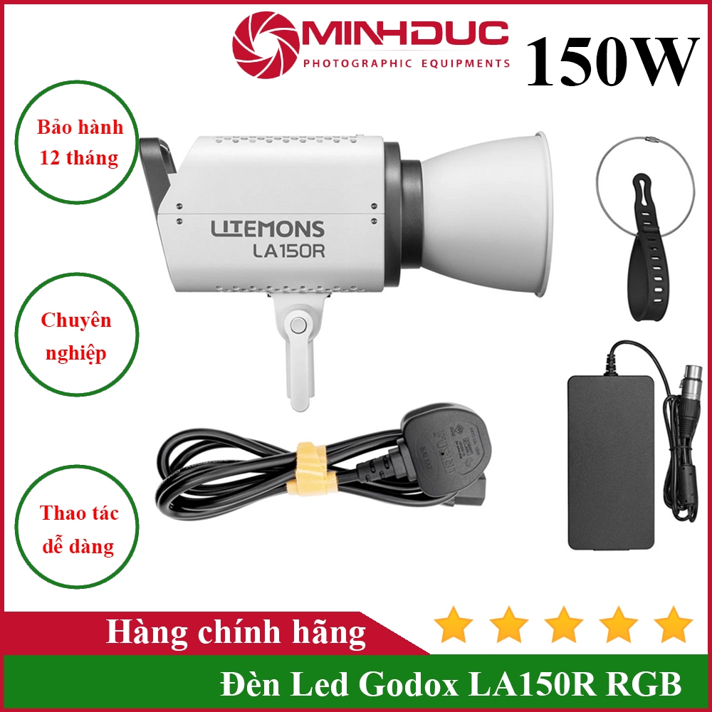 Đèn Led Godox Litemons LA150R Full RGB Hàng chính hãng