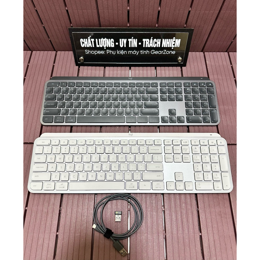 Bàn phím Logitech Mx Keys, Mx KeyS S, MX Keys Mini không dây bluetooth + Wireless