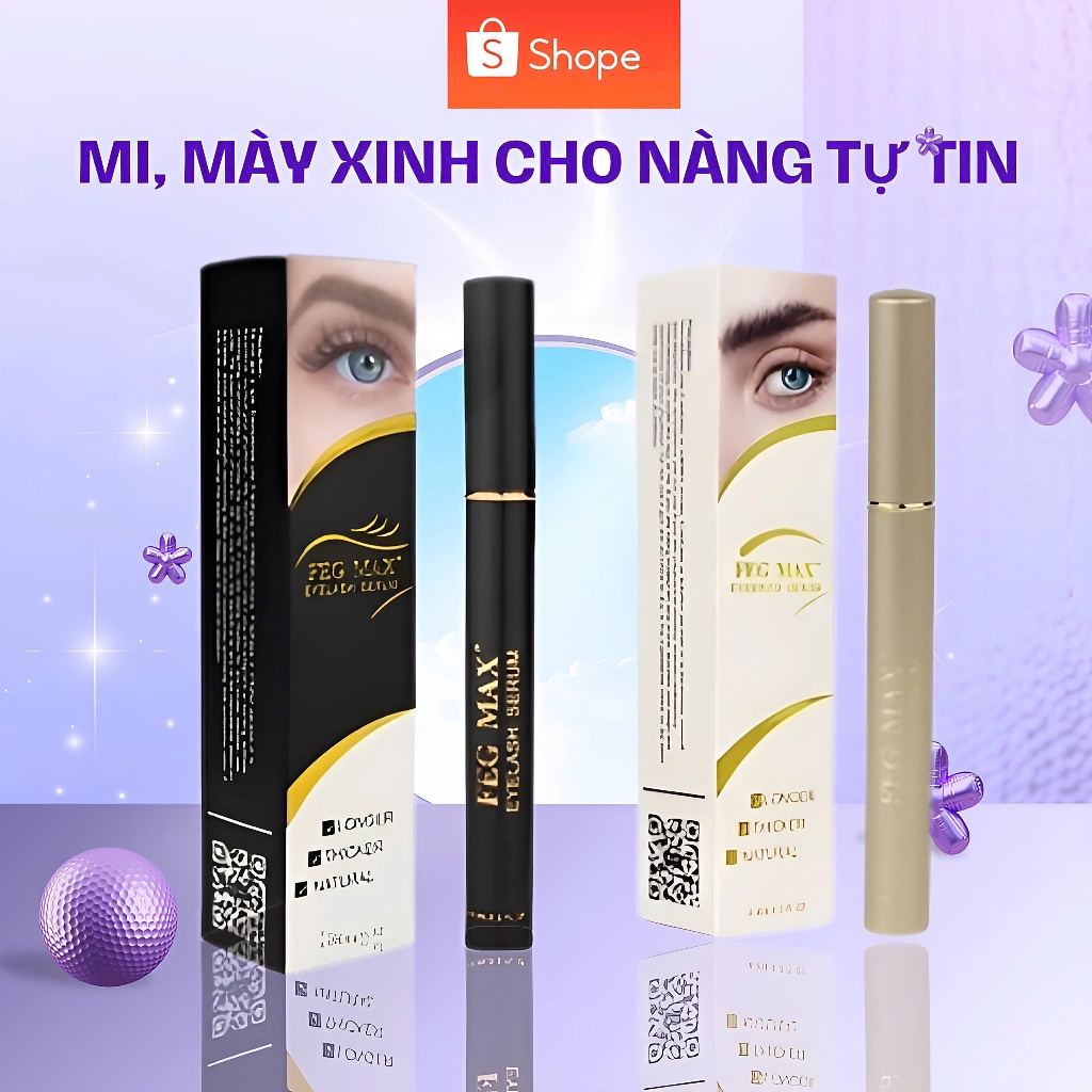 Dưỡng mày mi feg max hỗ trợ dưỡng mi dài đen nháy 6ml