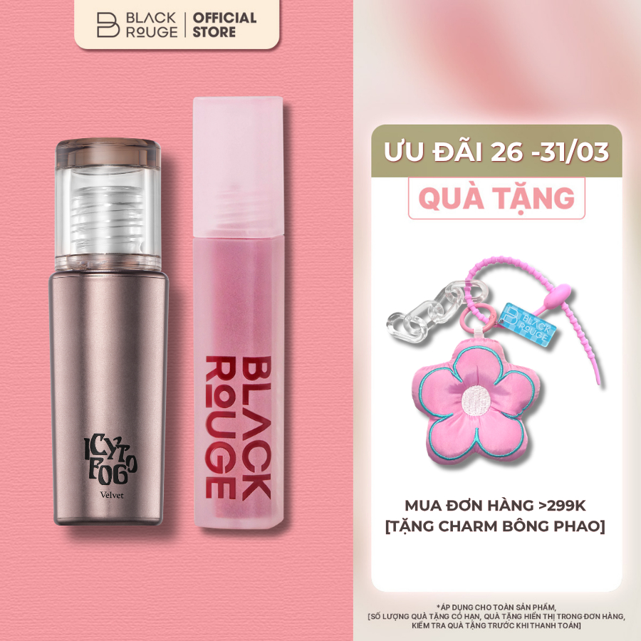 Combo Son Kem Black Rouge FV04 + MV06