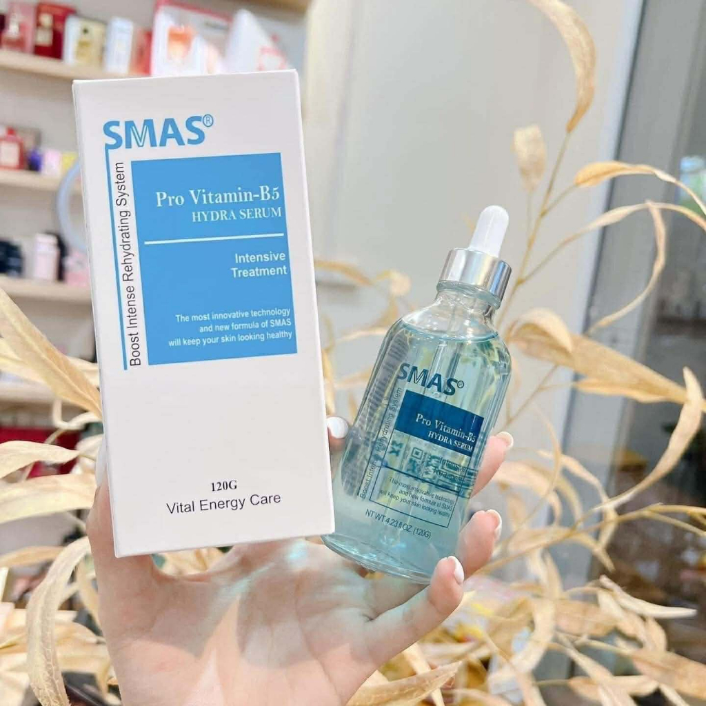 Serum cấp ẩm, phục hồi da SMAS Pro Vitamin B5, 120ml
