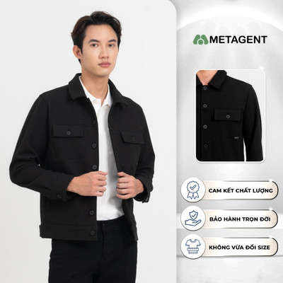Crombie coat - Áo dạ nam Metagent MS 77E4056