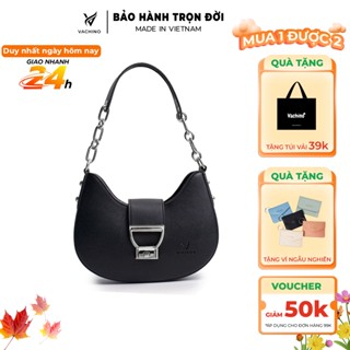 Túi xách nữ sang chảnh đáy tròn Love Charm VACHINO-TX042