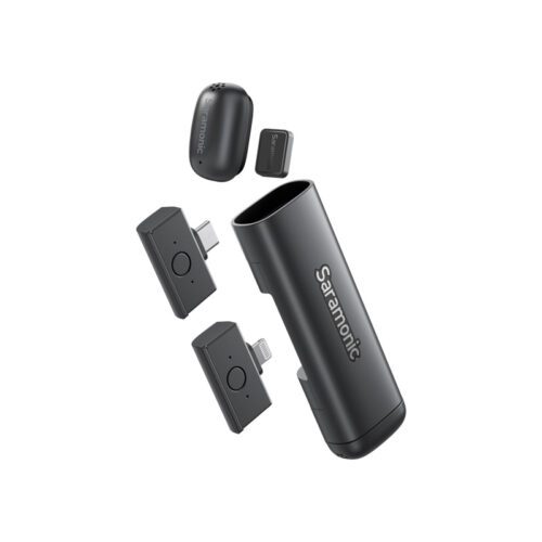 Micro Thu Âm Saramonic Air SE nhỏ gọn, dùng cho điện thoại (2TX ,1RX)