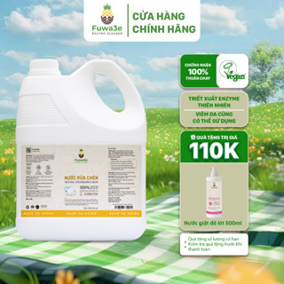 Nước Rửa Chén Fuwa3e Chiết Xuất Enzyme Thiên Nhiên Bảo Vệ Da Tay An Toàn Cho Bé Sơ Sinh