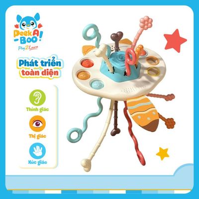 Đồ Chơi Bạn Cáo Kéo Dây Phát Triển Vận Động Tinh PEEK A BOO PAB063