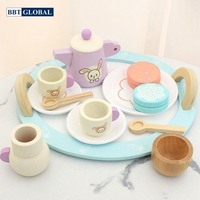 Đồ chơi bộ ấm trà bằng gỗ cho bé BBT Global MSN18011/MSN18012/MSN21030B