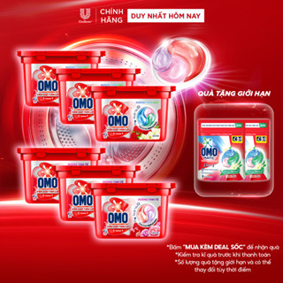 Combo 3 Hộp Viên Giặt Tiện Lợi OMO 210g/hộp