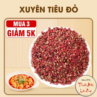 Xuyên tiêu đỏ 100g, hoa tiêu Tứ Xuyên cay, tê, gia vị lẩu, làm gà ủ muối, thơm ngon, chuẩn vị