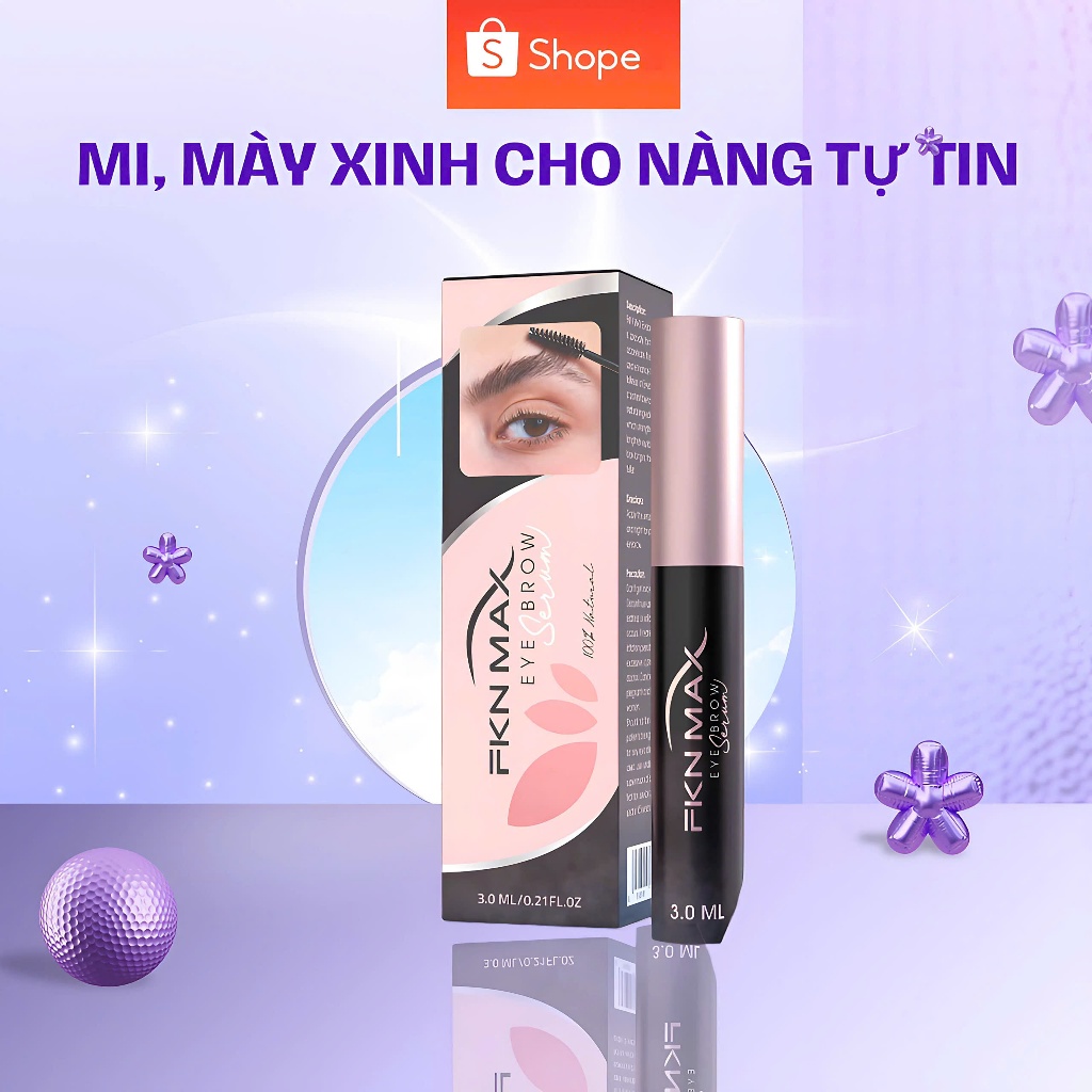 Serum dưỡng mày FKN MAX bản cao cấp 3ml