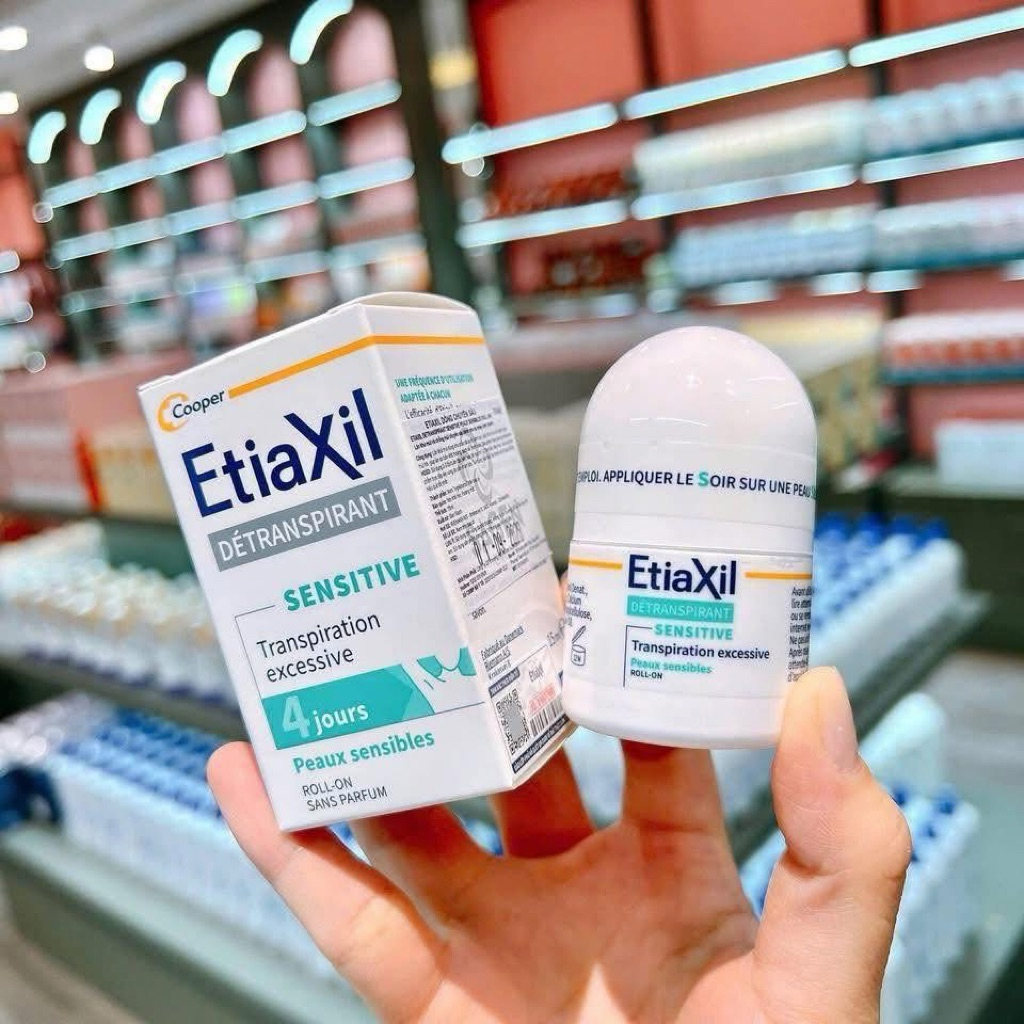 Lăn Khử Mùi Etiaxil Chính Hãng, Giảm Mồ Hôi, Không Bết Dính