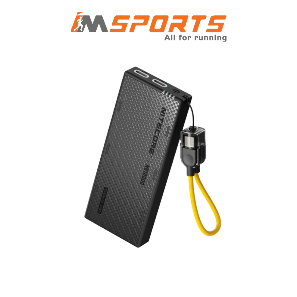 NB10000 Gen4 | Sạc dự phòng vỏ Carbon siêu nhẹ Nitecore NB10000 Gen4 Power Bank Chính Hãng - IMSport