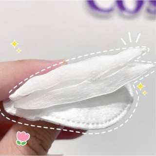 Bông tẩy trang Habaria Cotton Pads 80 miếng dày chắc không bụi