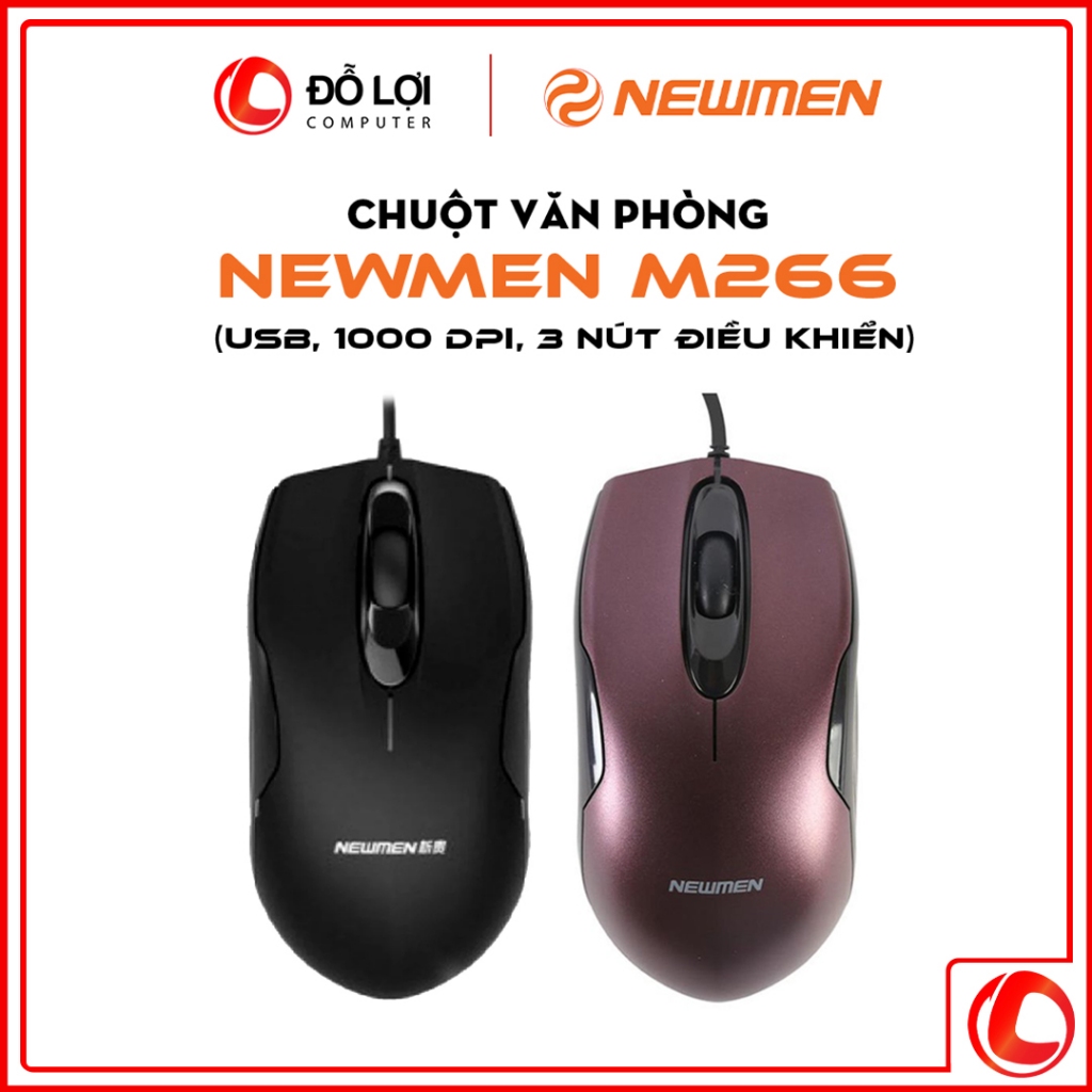 Chuột văn phòng có dây Newmen M266