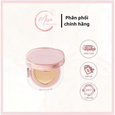 Cushion cầu vòng Xiêm La MISTINE 1 lõi (Cushion 13g) MISTINE SOFT MATTE ESSENCE AIR CUSHION