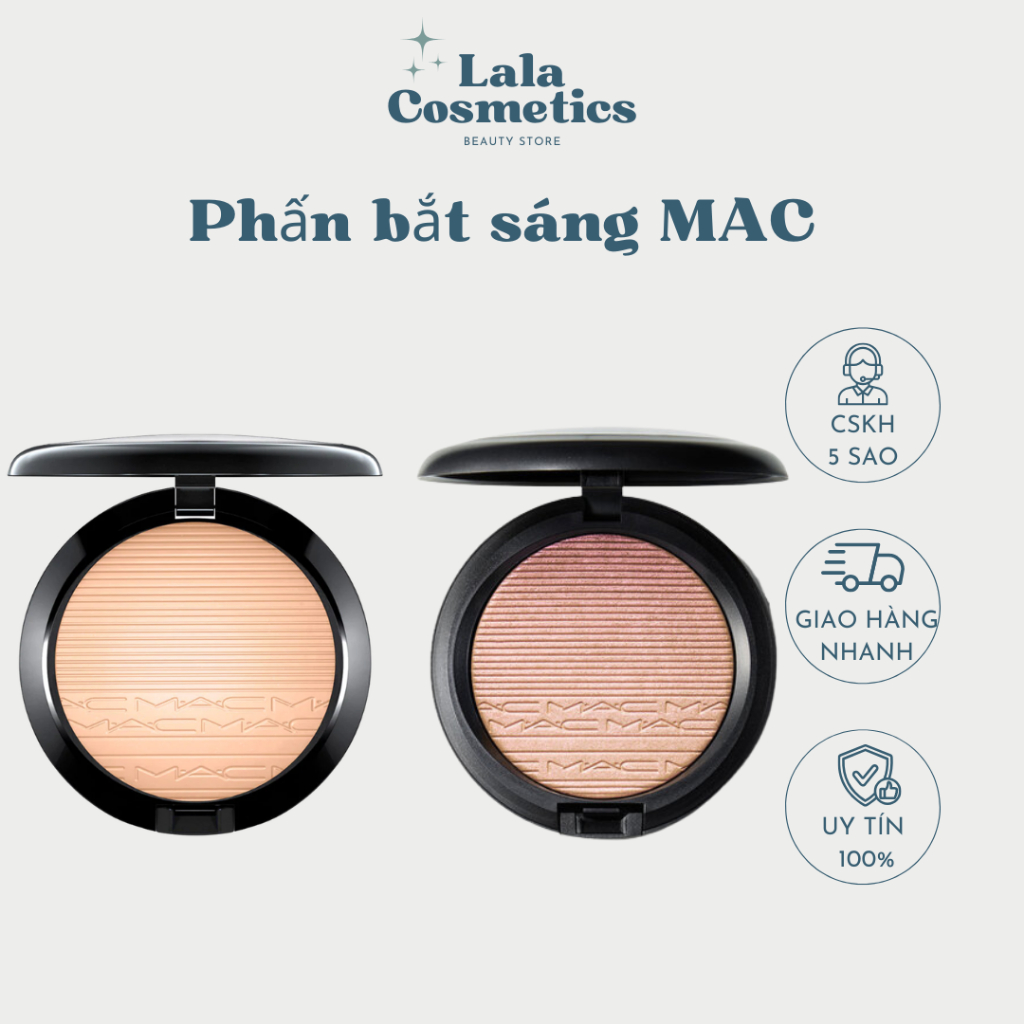 Phấn bắt sáng MAC Extra Dimension Skinfinish màu Double-Gleam, Highlight Mac Mini Size Chính Hãng - 