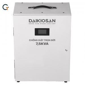 Thiết bị điện chống giật trọn đời Daikiosan 7.5KVA DE075 1F - chính hãng GTS