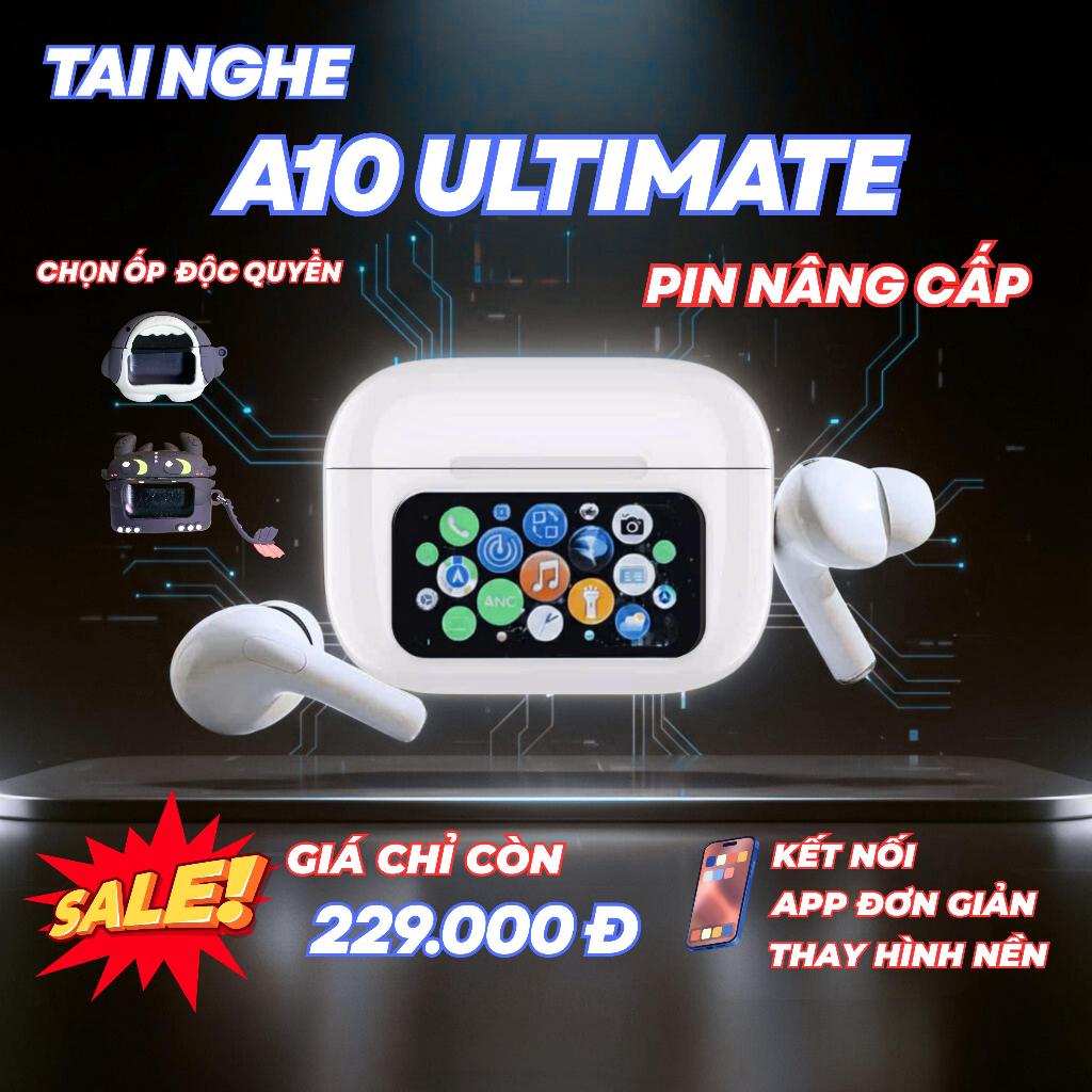 Tai Nghe A10 Ultimate 26 Chức Năng ( nâng cấp pin ),Giao Diện Tổ Ong, Kết Nối App, Chống ồn ENC/ANC