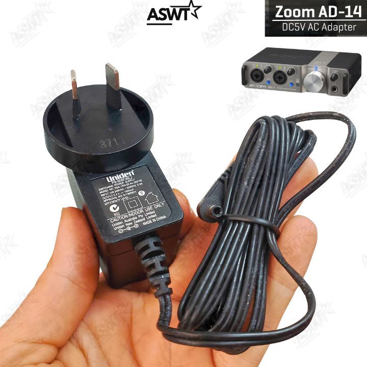 Sạc nguồn 5V cho Soundcard thu âm Zoom UAC-2 - bảo hành 12 tháng - FULL VÁT , Nguồn adapter ZOOM AD1