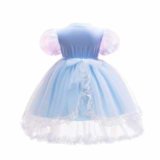 Váy công chúa lọ lem, đầm elsa hóa trang cho bé gái