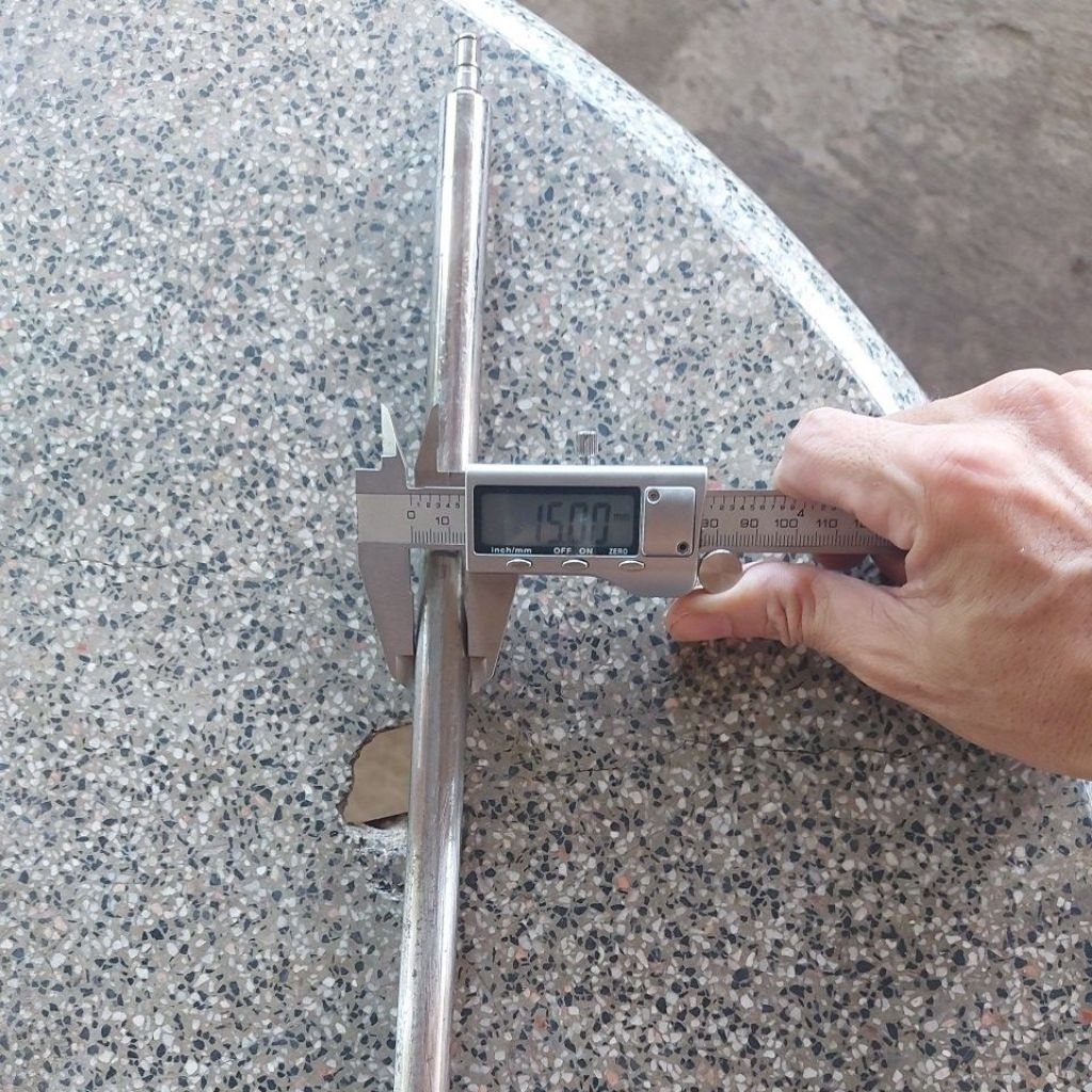 Trục Thép Phi 15mm(1.5cm) dài 54Cm