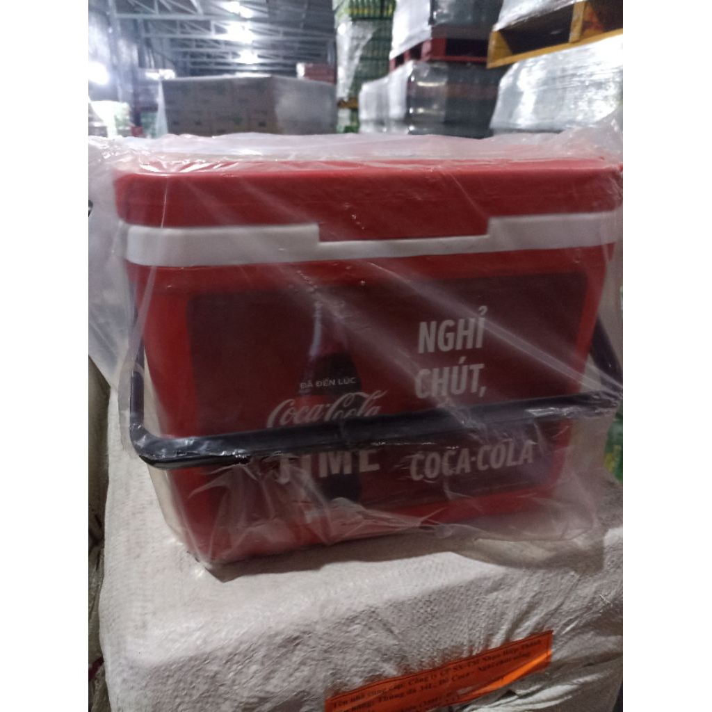 THÙNG ĐÁ COCA 34l
