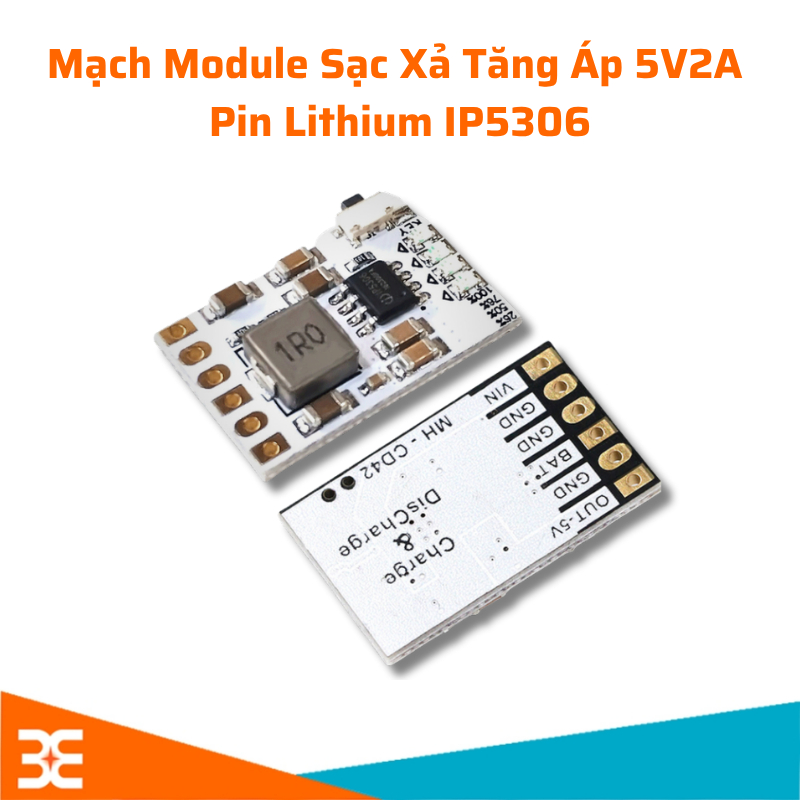 Mạch Sạc Xả Tăng Áp 5V 2A IP5306 - Module Sạc Pin Lithium 3.7V Chế Sạc Dự Phòng