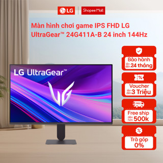 Màn hình chơi game IPS FHD LG UltraGear™ 24G411A-B 24 inch 144Hz (ép xung)