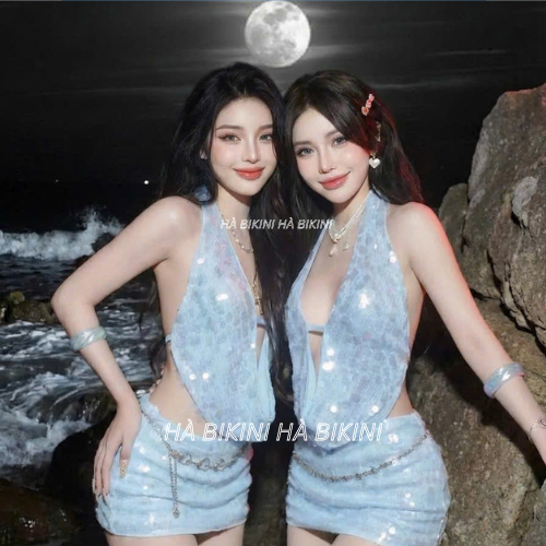 (Mẫu Thiết Kế) Bikini đồ bơi đi biển KIM SA bling , sang chảnh & sexxy Hà Bikini [BKN 8386] | BigBuy360 - bigbuy360.vn