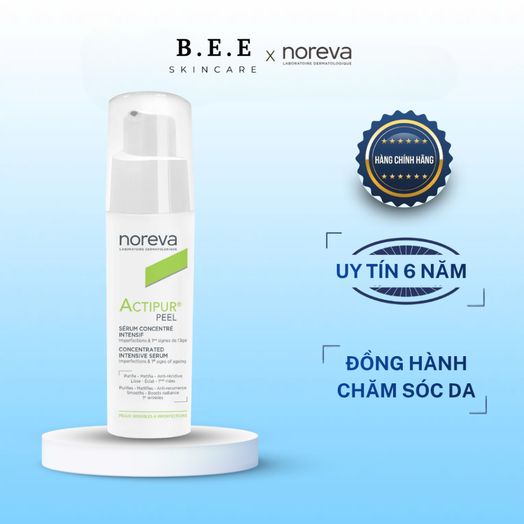 [HÀNG CÔNG TY] Serum Noreva Actipur Peel Concentrated Giảm Mụn, Cấp Ẩm, Dành Cho Da Dầu Mụn, Nhạy Cả