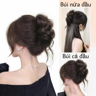 [SHOP UY TÍN] TÓC BÚI LƠI DẠNG CỘT VÀ NGOẠM CHẤT MỊN MƯỢT HÀNG CAO CẤP