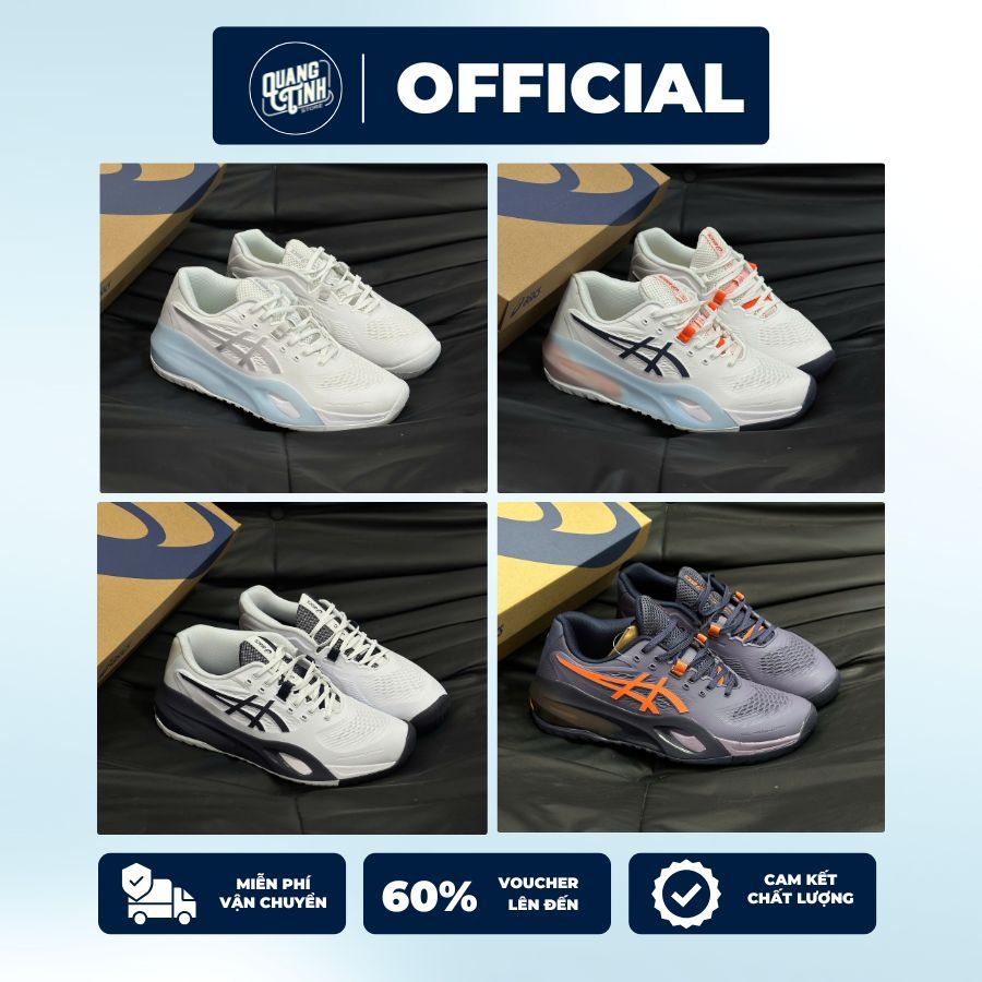Giày Thể Thao Asics Gel X Pickleball/Tennis Phiên Bản Mới 2024 Phối Màu Đa Dạng Nam Nữ Fullbox