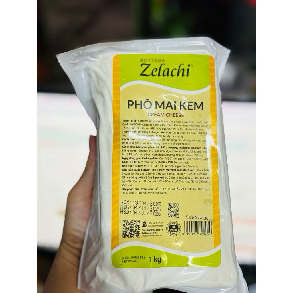 CREAM CHEESE ZELACHI