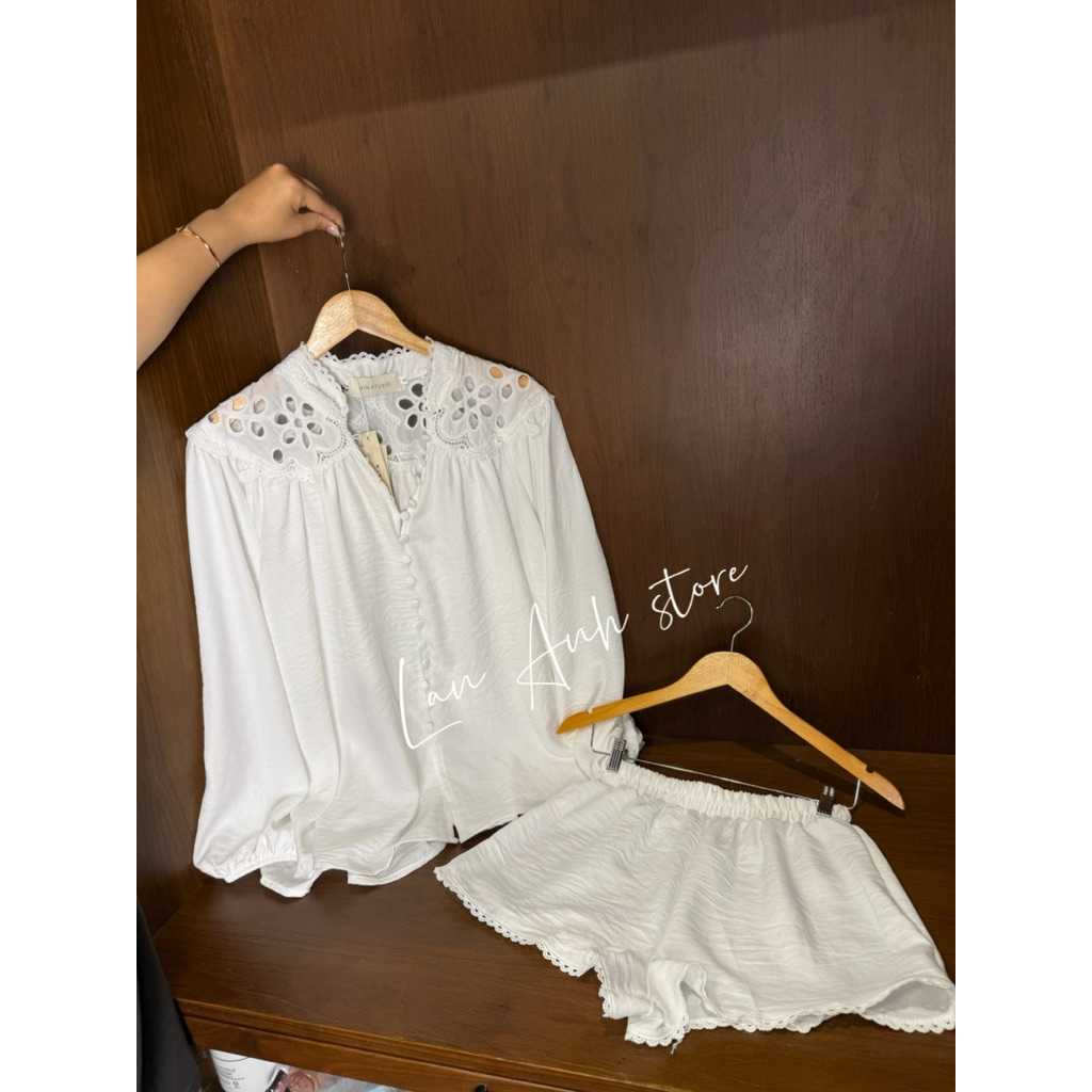 LA01 Set Sơ Mi Đũi MPB Hàng Chuẩn MPB