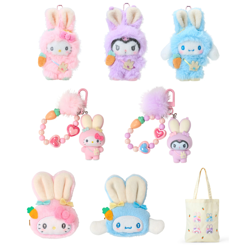 [Direct from Japan] Sanrio The Club of Bunny with Plump Ears Series Japan NEW Sanrio Characters