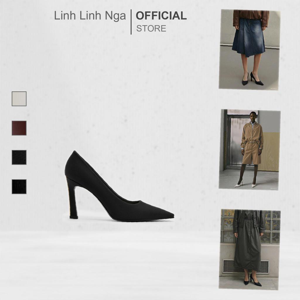 Giày С&Κ Kerra Twill Pointed High Heels - CK1-60280499 chính hãng đủ bill