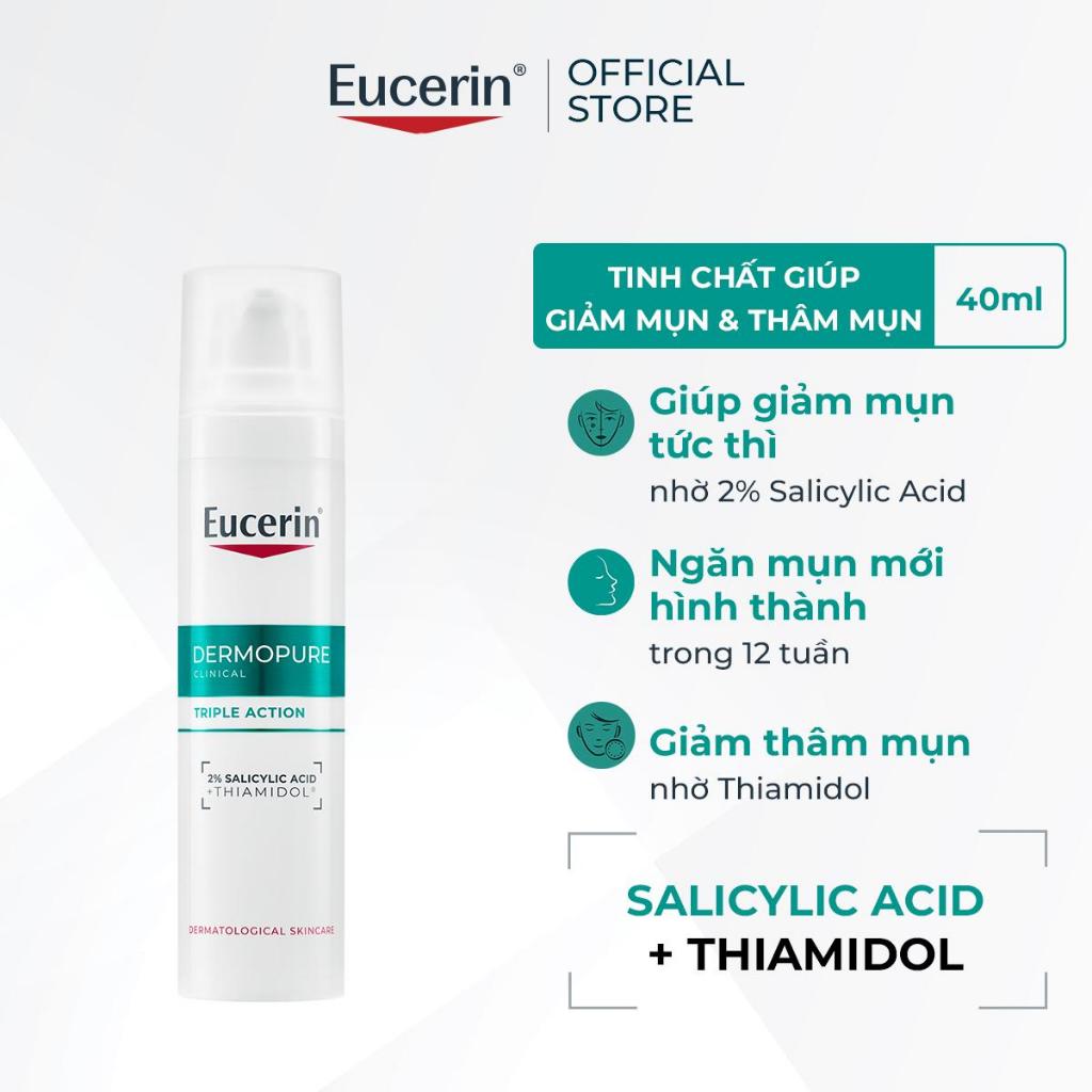 Tinh chất giúp giảm thâm mụn và dưỡng sáng da Eucerin® DermoPure Clinical Triple Action 40ml | BigBuy360 - bigbuy360.vn