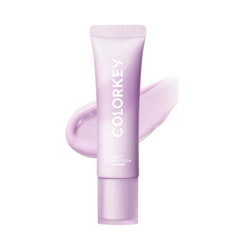 Kem Lót màu tím COLORKEY Mỏng Nhẹ, Nâng Tông, Làm Đều Màu Da Light Weight Polish Primer 30g