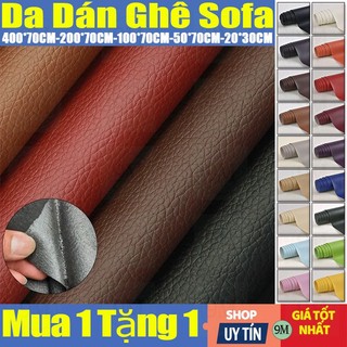 【Mua 1 tặng 1】6M Sofa da dán ghế Miếng dán vải da PU cỡ lớn kích thước chữa ghế sofa đồ da tự dính
