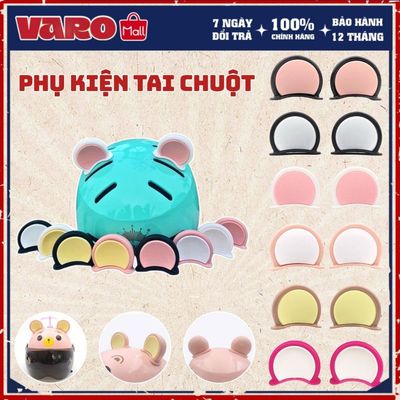 [1 Cặp] Tai Chuột Gắn Mũ Bảo Hiểm Cực Xinh Độc Lạ Cute Đi Xe Máy Varo Helmet