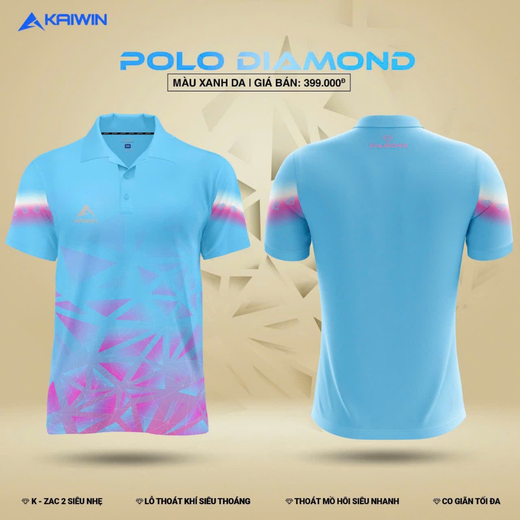 Áo Thun Polo Kaiwin Diamond
