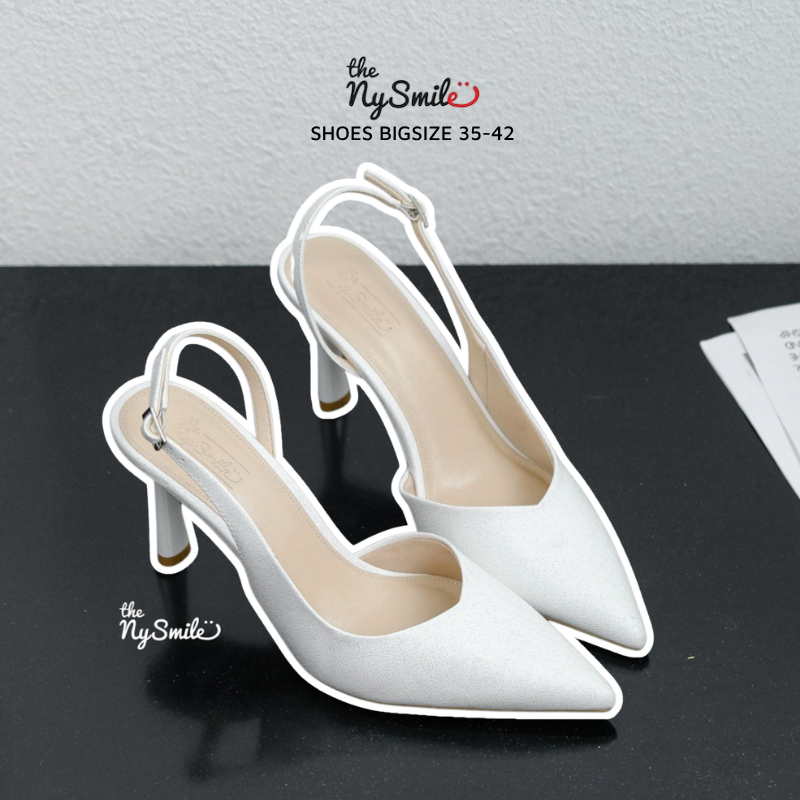 Giày Cao Gót 9P mũi nhọn sang chảnh, cao gót nữ đi tiệc - THENYSMILE - CARA