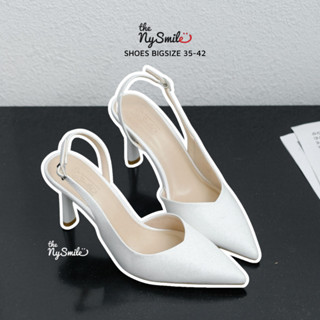 Giày Cao Gót 9P mũi nhọn sang chảnh, cao gót nữ đi tiệc - THENYSMILE - CARA