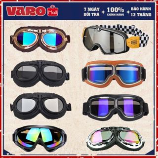 Kính phi công, kính UV400 mắt kính nhiều màu - Phụ kiện gắn mũ bảo hiểm cao cấp