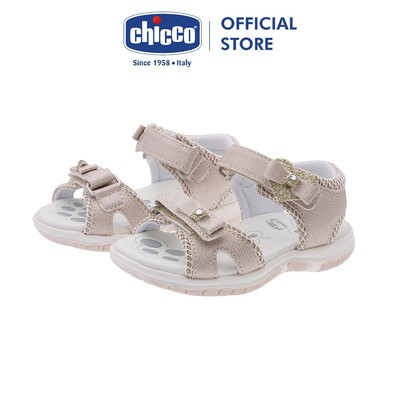 Sandal tập đi trẻ em Chicco Francia màu be
