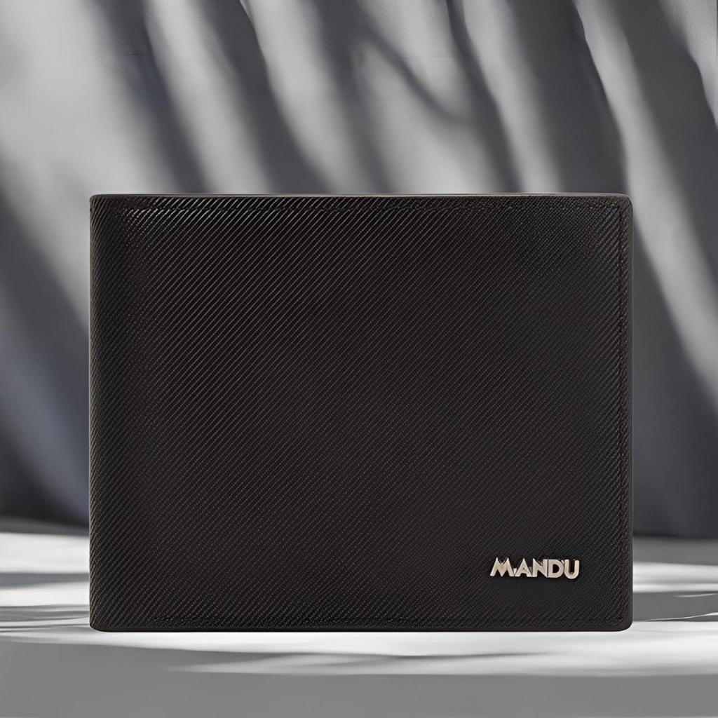 Ví Da Nam, Bóp Nam PUZO Cao Cấp, Thiết Kế Đơn Giản, Sang Trọng, Lịch Lãm Mandu mã VD27