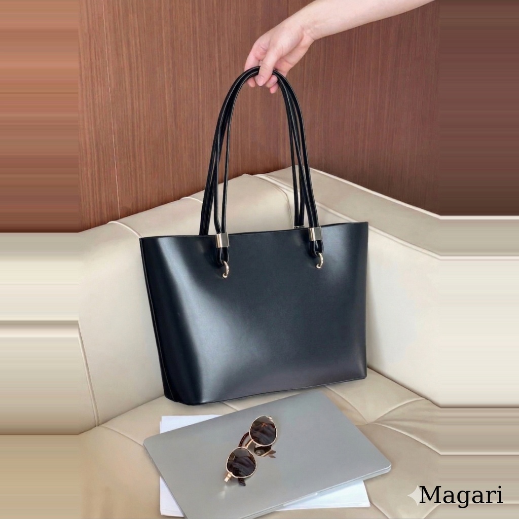 Magari VERA Tote Bag Túi Xách Nữ Công Sở Da Microfiber Cao Cấp Form Đứng Túi Tote Nữ Đựng Laptop